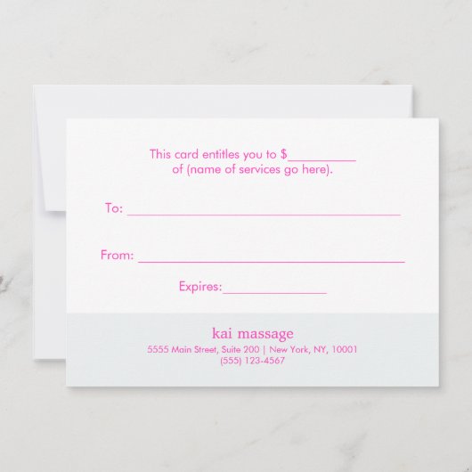 Retro Gold cadeaubon (Achterkant)