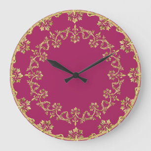 Retro Gold Grote klok