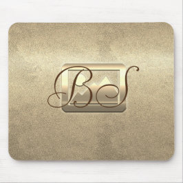 Retro Gold Holiday Vibe Muismat