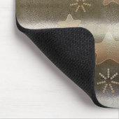 Retro Gold Holiday Vibe Muismat (Hoek)
