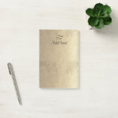 Retro Gold Holiday Vibe Post-it® Notes (Kantoor)