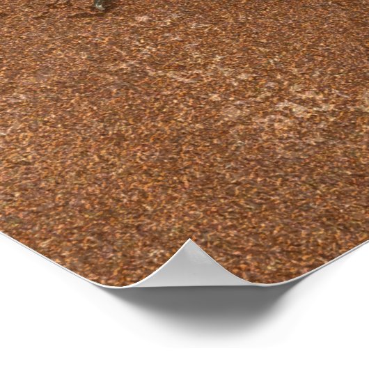 Retro Gold Holiday Vibe Poster (Hoek)