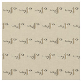 Retro Gold Holiday Vibe Stof