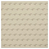 Retro Gold Holiday Vibe Stof (Swatch)