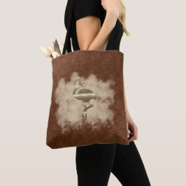 Retro Gold Holiday Vibe Tote Bag