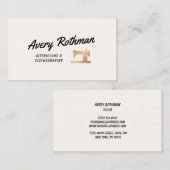 Retro Gold Seamstress CD Contactkaartje (Voorkant / Achterkant)