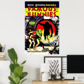 Retro Golden Age Famous Funnies Hoesje 213 Poster (Thuiskantoor)