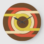 Retro Golden Ratio geïnspireerd ontwerp. Grote Klok (Voorkant)