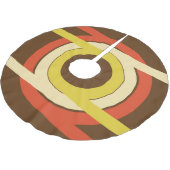 Retro Golden Ratio geïnspireerd ontwerp. Kerstboom Rok (Gekanteld)