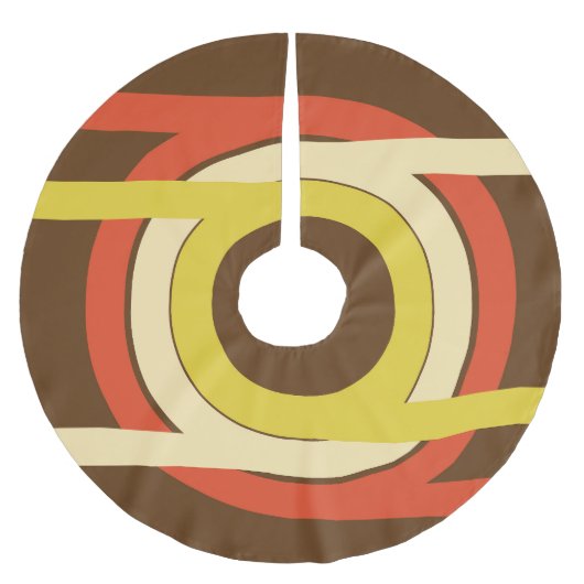 Retro Golden Ratio geïnspireerd ontwerp. Kerstboom Rok (Voorkant)