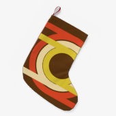 Retro Golden Ratio geïnspireerd ontwerp. Kleine Kerstsok (Voorkant (Hangend))