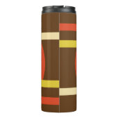 Retro Golden Ratio geïnspireerd ontwerp. Thermosbeker (Achterkant)