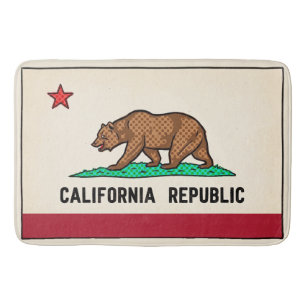 Retro Golden State Beer California Republiek Badmat
