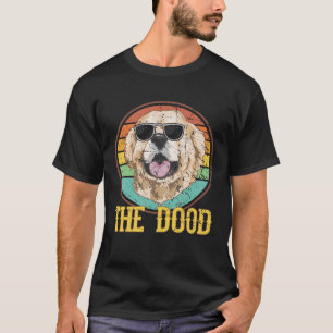 Retro  Goldendoodle De Hond T-shirt