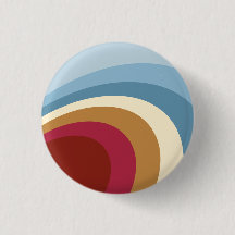 Retro golf Abstracte Kunst