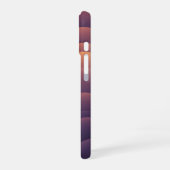 Retro Golf Abstracte Nevel iPhone 16 Hoesje (Linkerkant)