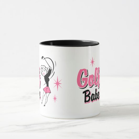 Retro Golf Babe Mok (Midden)