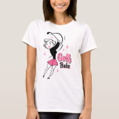 Retro Golf Babe Shirt (Voorkant)