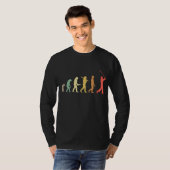 Retro Golf Evolution Gift For Golfers & Golf Playe T-shirt (Voorkant volledig)