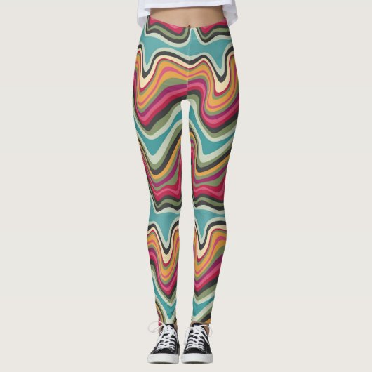retro golf MANA Leggings (Voorkant)