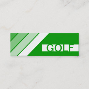 retro GOLF Mini Visitekaartje