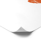 Retro Golf Player, Golfer, Golfende Sportfort Gift Poster (Hoek)