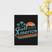 Retro  Golf van Amerika 2025 Amerikaanse FLA Kaart (Gele Bloem)