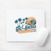 Retro Golf van Amerika 2025 Amerikaanse FLA Muismat (Met muis)