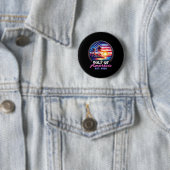 Retro  Golf van Amerika 2025 Amerikaanse FLA Ronde Button 5,7 Cm (In situ)