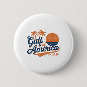 Retro Golf van Amerika 2025 Amerikaanse FLA Ronde Button 5,7 Cm