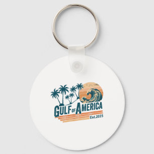 Retro Golf van Amerika 2025 Amerikaanse FLA Sleutelhanger
