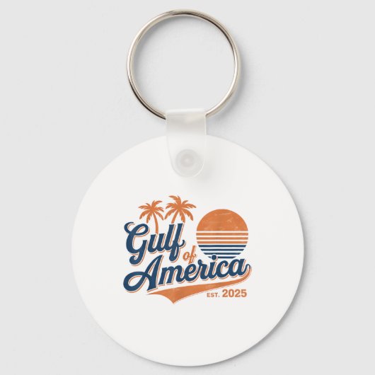 Retro Golf van Amerika 2025 Amerikaanse FLA Sleutelhanger (Voorkant)