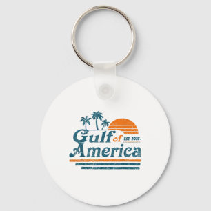 Retro Golf van Amerika 2025 Amerikaanse FLA Sleutelhanger
