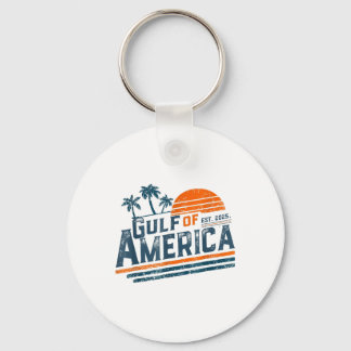 Retro Golf van Amerika 2025 Amerikaanse FLA Sleutelhanger