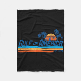 Retro Golf van Amerika 2025 Amerikaanse vlag Golf  Fleece Deken