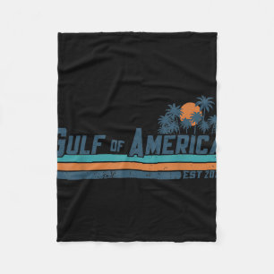 Retro Golf van Amerika 2025 Amerikaanse vlag Golf Fleece Deken