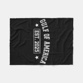 Retro Golf van Amerika 2025 Amerikaanse vlag Golf  Fleece Deken (Voorkant (Horizontaal))