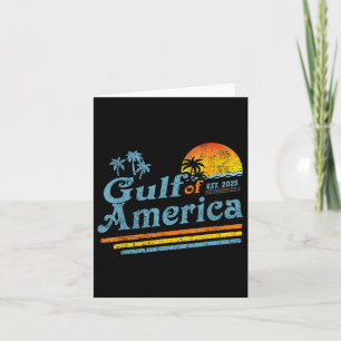 Retro Golf van Amerika 2025 Amerikaanse vlag Golf Kaart