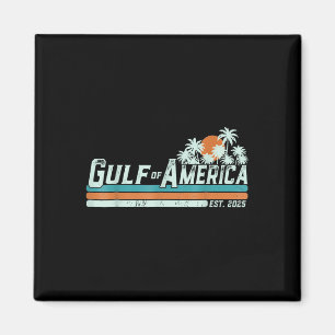 Retro Golf van Amerika 2025 Amerikaanse vlag Golf  Magneet