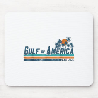 Retro Golf van Amerika 2025 Amerikaanse vlag Golf  Muismat
