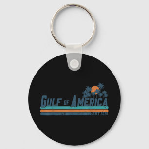 Retro Golf van Amerika 2025 Amerikaanse vlag Golf Sleutelhanger