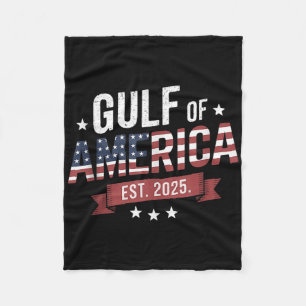 Retro Golf van Amerika 2025 Amerikaanse vlag Mexic Fleece Deken