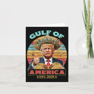 Retro  Golf van Amerika 2025 Mexico eerste Kaart