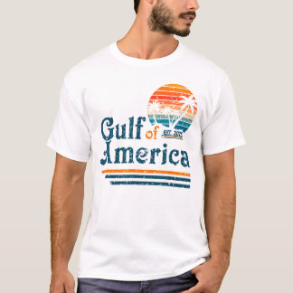 Retro Golf van Amerika EST 2025 Amerikaans T-shirt