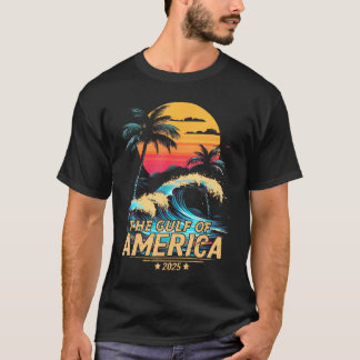 Retro Golf van Amerika EST 2025 Amerikaans T-shirt