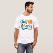 Retro Golf van Amerika EST 2025 seizoen zomer T-shirt (Voorkant volledig)