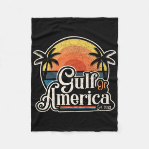 Retro Golf van de VS Amerika EST 2025 Amerikaanse  Fleece Deken