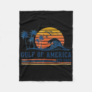 Retro Golf van de VS Amerika EST 2025 Amerikaanse Fleece Deken