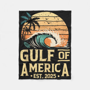 Retro Golf van de VS Amerika EST 2025 Amerikaanse Fleece Deken
