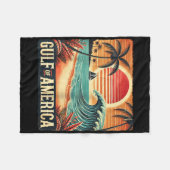 Retro Golf van de VS Amerika EST 2025 Amerikaanse Fleece Deken (Voorkant (Horizontaal))